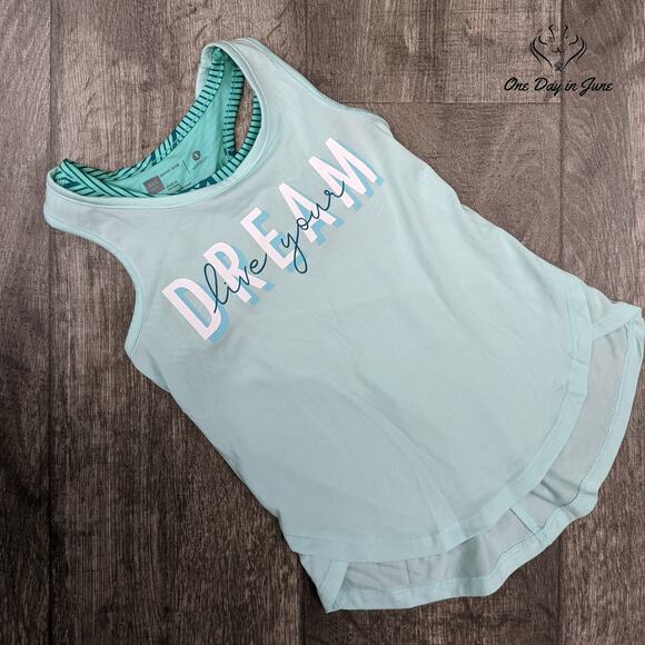 Xersion Girls 2pc U Neck Tank Top Size L 14 - Picture 3 of 4